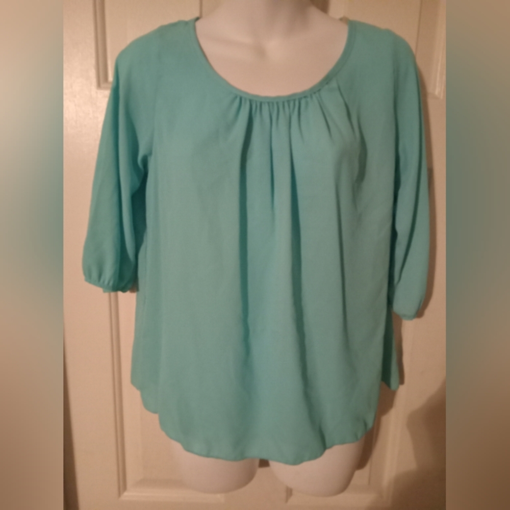 Body Central Teal Blouse